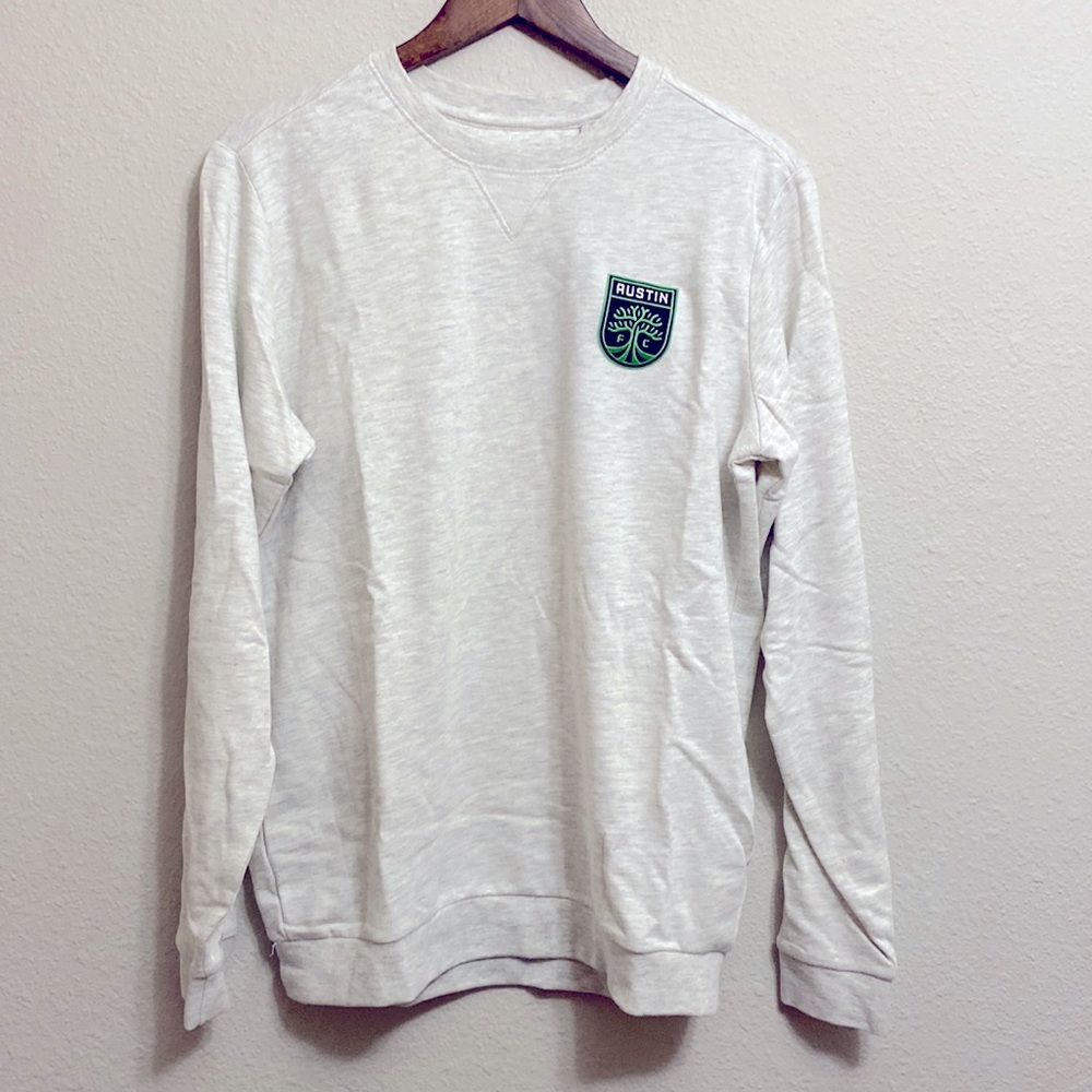 Antigua Austin FC Oat Heather Long sleeve Shirt
